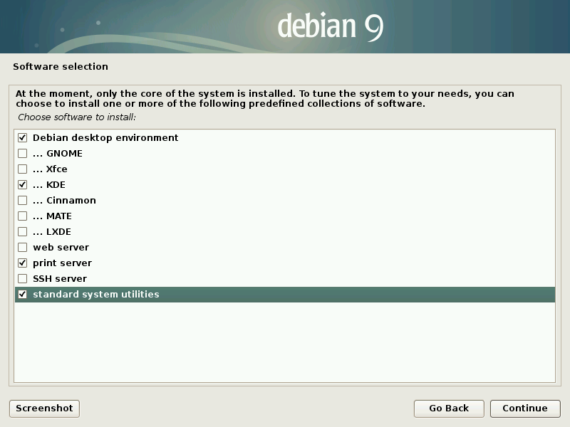 Debian Software Selection
