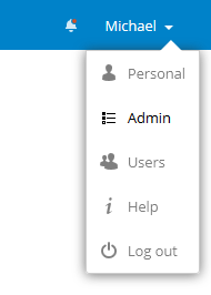 Admin panel