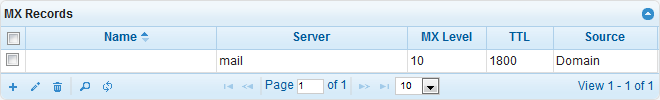 DNS Made Easy MX record