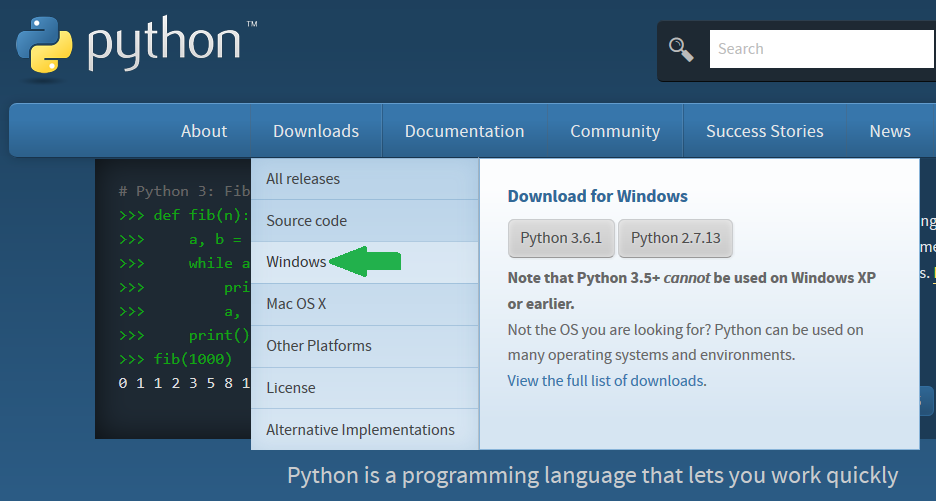 Installing Python 3.6 on Windows \u2013 Exotic Security