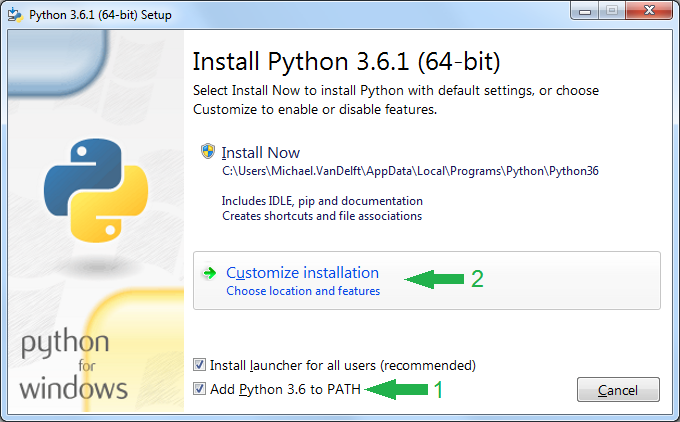 brew install python 3.9